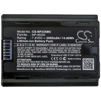 Batería Fuji GFX100S NP-W235 2000mAh — foto 3
