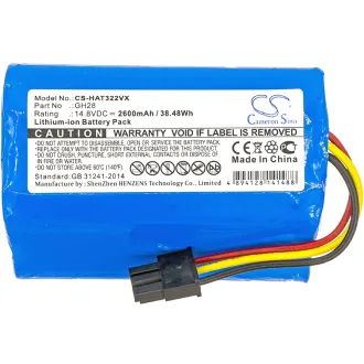 Batería Liectroux Q8000 GH28 2600mAh — foto 3