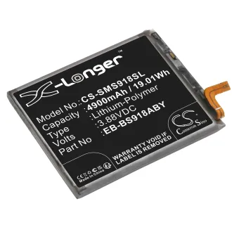 Batería para celular Samsung S23 Ultra (EB-BS918ABY) 4900mAh 3.88V