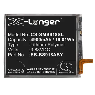 Batería Samsung S23 Ultra EB-BS918ABY 4900mAh — foto 3