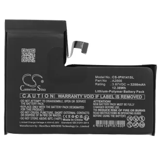 Batería Iphone 14 Pro A2866 3200mAh — foto 3