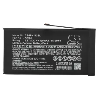 Batería Iphone 14 Plus A2850 4300mAh — foto 3