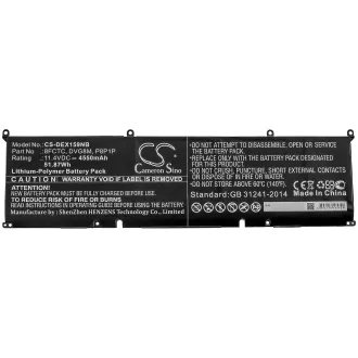Batería Dell XPS 15 9500 8FCTC 4550mAh — foto 3