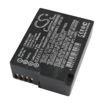 Batería para cámara Panasonic Lumix DMC-GH2H (DMW-BLC12) 800mAh 7.4V