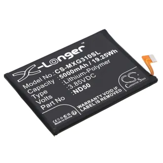 Batería para celular Motorola MOTO G31 (ND50) 5000mAh 3.85V