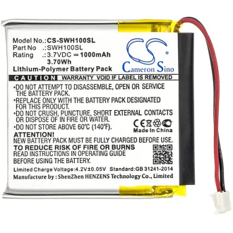 Batería Sony WH-XB900N LIS1662HNPC 1000mAh — foto 3