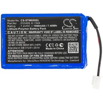 Batería Satlink WS-6906 F03409 1000mAh — foto 3