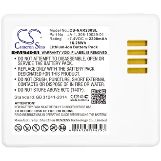 Batería Arlo Pro 308-10029-01 A-1 A-1B 2200mAh — foto 3