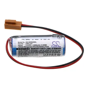 Batería Fanuc 180IS-WB CR8-LHC 2200mAh — foto 3