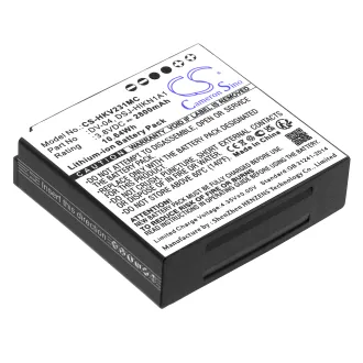 Batería para cámara corporal HIKVISION DS-MH2311 (DV-04) 2800mAh 3.8V