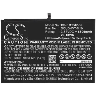 Batería Samsung GALAXY TAB A7 10.4 202 SCUD-WT-N19 6800mAh — foto 3