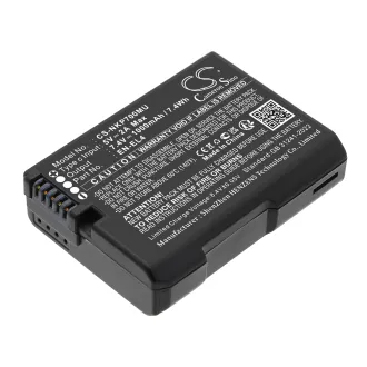 Batería para cámara Nikon D2Hs (EN-EL4 C) 1000mAh 7.4V