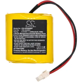 Batería VISONIC NEO PG8934 103-302891 1350mAh — foto 3