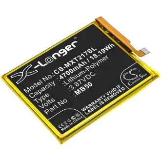 Batería para celular Motorola MOTO EDGE S30 (MB50) 4700mAh 3.87V