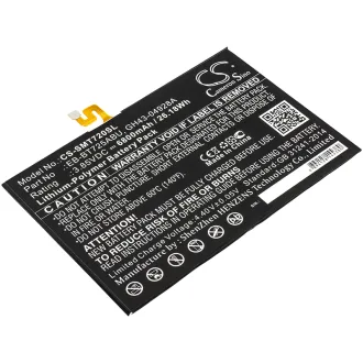 Batería para tablet Samsung GALAXY TAB S5E (EB-BT725ABU) 6800mAh 3.85V