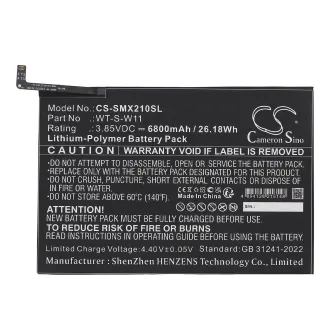 Batería Samsung GALAXY TAB A9+ 5G 11 WT-S-W11 6800mAh — foto 3