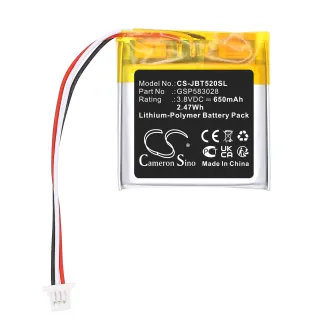 Batería JBL TUNE 520 BT GSP583028 650mAh — foto 3