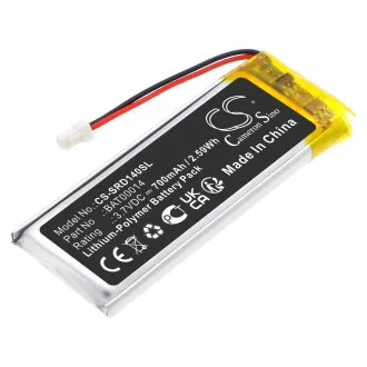 Batería para auricular CARDO PACKTALK EDGE (BAT00014) 700mAh 3.7V