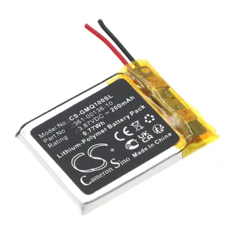 Batería para smartwatch GARMIN VENU SQ MUSIC (361-00136-10) 200mAh 3.87V