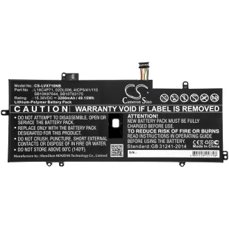 Batería Lenovo THINKPAD X1 CARBON 7TH L18C4P71 3200mAh — foto 3
