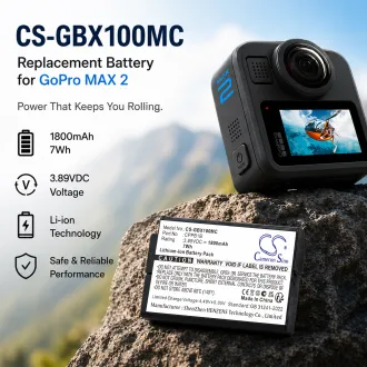 Batería GoPro MAX 2 CPPB1B 1800mAh — foto 4