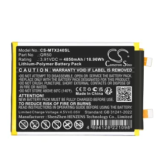 Batería Motorola MOTO EDGE 50 5G QR50 4850mAh — foto 3