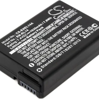 Batería para cámara Nikon Coolpix P7000 (EN-EL14A) 1030mAh 7.4V