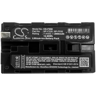Batería Sony CCD-RV100 NP-F550 2000mAh — foto 4