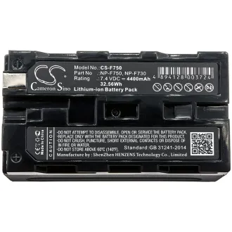 Batería Sony CCD-RV100 NP-F750 4400mAh — foto 3