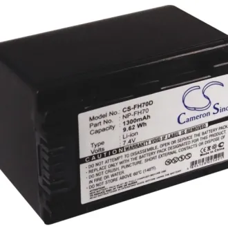 Batería para cámara Sony CR-HC51E (NP-FH70) 1300mAh 7.4V