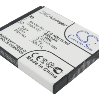 Batería para cámara Canon ELPH 110 HS (NB-11L) 680mAh 3.7V