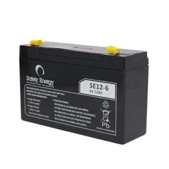 Batería de gel 6V 12Ah Safety Energy