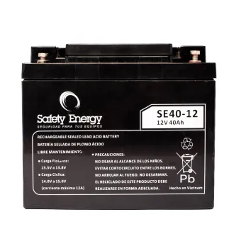 Batería de gel 12V 40Ah Safety Energy — foto 2