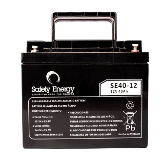 Batería de gel 12V 40Ah Safety Energy — foto 4