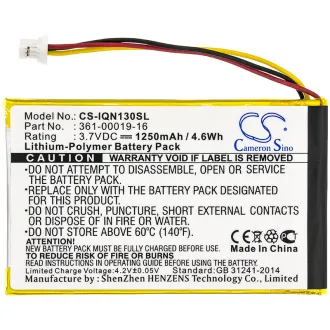 Batería Garmin NUVI 1300 361-00019-12 1250mAh — foto 3