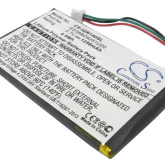 Batería para GPS Garmin NUVI 1400 (ED38BD4251U20) 1250mAh 3.7V