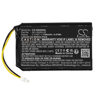 Batería Garmin NUVI 500 361-00056-00 1100mAh — foto 3