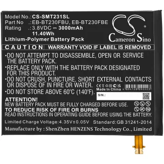 Batería Samsung BT230 EB-BT230FBE 4000mAh — foto 3