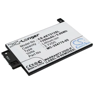 Batería para e-book Amazon KINDLE PAPERWHITE 2013 (58-000049) 1600mAh 3.7V