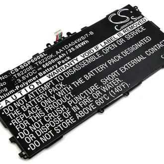 Batería para tablet Samsung NOTE 10.1 (AA1DA04WS) 6600mAh 3.8V