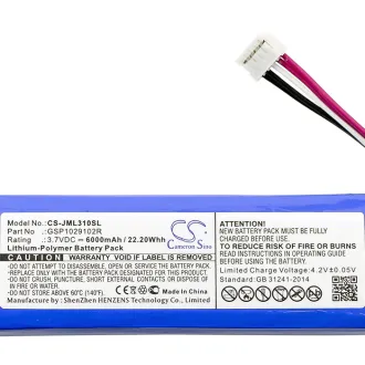 Batería JBL CHARGE 2 PLUS GSP1029102R 6000mAh — foto 3