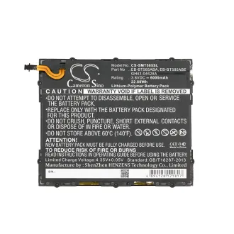 Batería Samsung TAB A 10.1 2016 EB-BT585ABE 6000mAh — foto 3